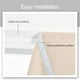 thumbnail image 5 of Thick Solid Color Frosted Chair Cushion with Soft Padding for Dining Office and Student Chairs All-Season Use Machine Washable, 5 of 7