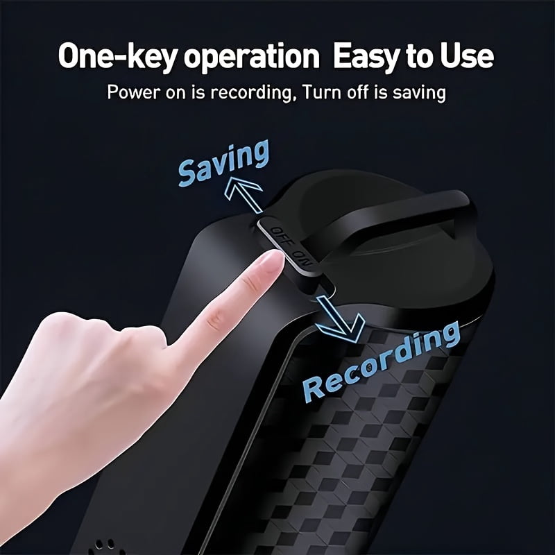 32GB AI Voice Recorder with Intelligent Noise Reduction, 3500mAh Battery Life, Voice Activation, Digital Playback - Portable Device for Meetings, Interviews, and Lectures, Voice Recording Device