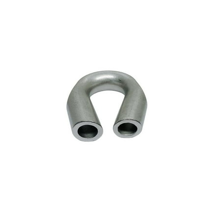 3/4 Marine Wire Rope Thimble Captive Tube Thimble Stainless Steel T316