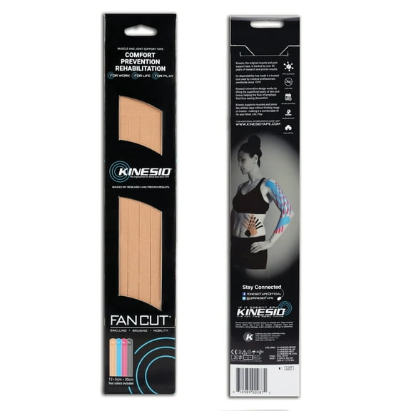Kinesio® Classic Fan Cut Tape