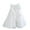 White, variant on WOLLED Kids Baby Girls Princess Dresses Toddler with Bowknot Tutu Dress for 2-9 T Girls Sleeveless Solid Color Party Gown