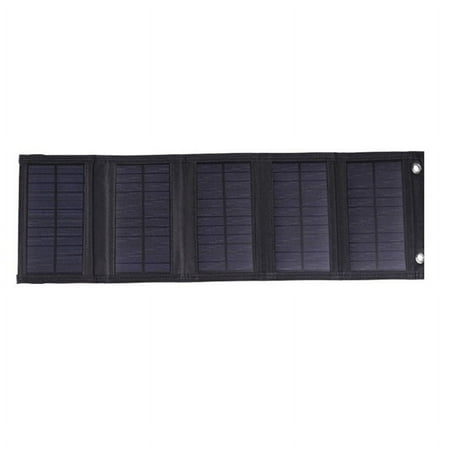 

Solar Charging Pad Cell Phone Outdoor Waterproof Solar Folding Bag 5 Folding Multifunctional Foldable Solar Charger