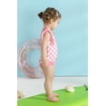 thumbnail image 4 of Younger Tree Toddler Girl Swimsuit Baby One-Piece Swimwear Baby Girl Bathing Suits for 6-7T, 4 of 8
