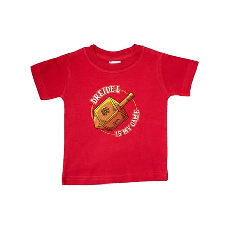 

Inktastic Hanukkah Dreidel Game Gift Baby Boy or Baby Girl T-Shirt
