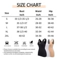 thumbnail image 3 of Women's Seamless Camisole Tank Top Wide Strap Vest Tummy Control Waist Undershirt Elastic S To 2X, 3 of 5