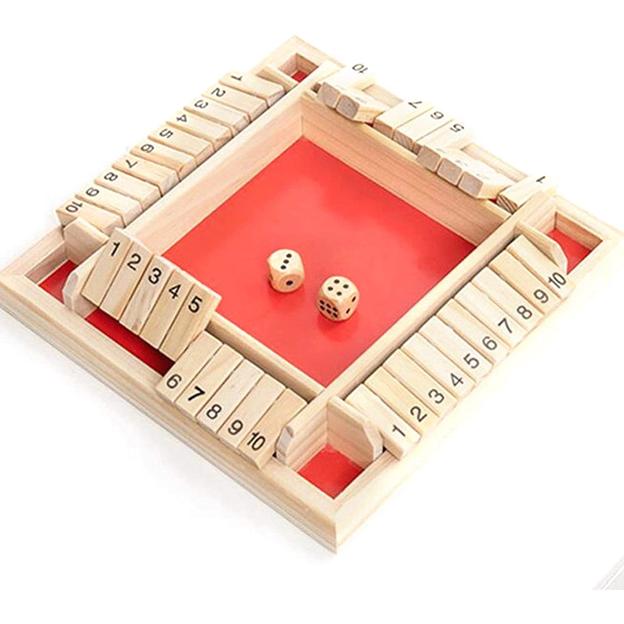 Wooden Board Games, Classic Family Math Game Wooden Board Game, Four-Sided  Classic Dice Board Toy, Kids Family Party Table Board Games, Leisure Math Learning  Game Toy | Walmart Canada