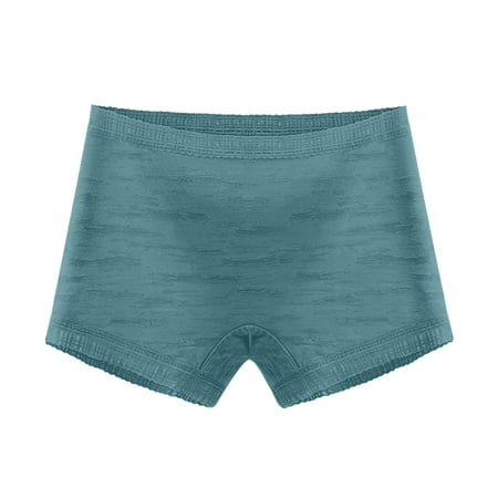 

NECHOLOGY Lace Trim Panties Sexy Panties Women All Season High Waist Shapewear Short Pants Women Womens Underwear Underpants Blue Medium