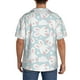 thumbnail image 3 of Fotbe Rabbit And Star Camisa Estampada de Manga Corta para Hombre, Casual de Verano, Estilo Playero, Sin Arrugas-3X-Large, 3 of 5