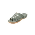 thumbnail image 3 of Fangasis Ladies Slides Soft Slippers Open Toe Wedges Daily Non Slip Shoes Gray 5.5, 3 of 9