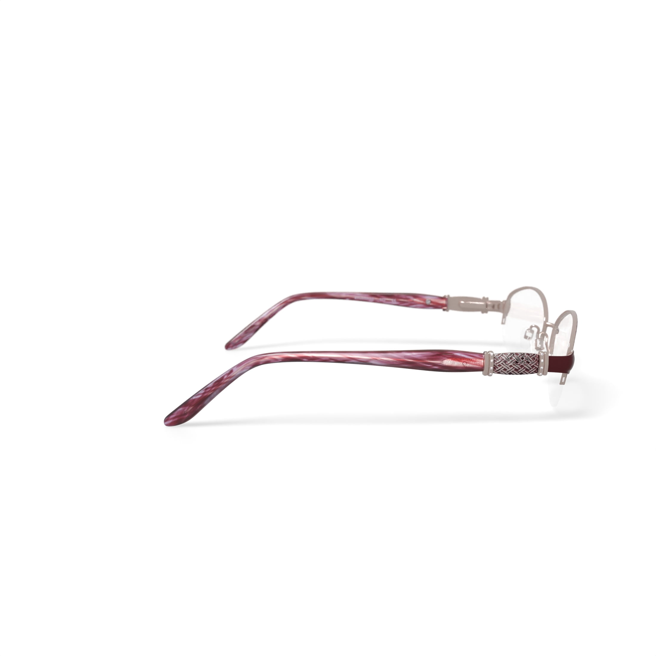 NWT WOMEN\'S SOPHIA LORENS EYEGLASS FRAMES BEAU RIVAGE BURGUNDY Sophia Loren Women main image 3