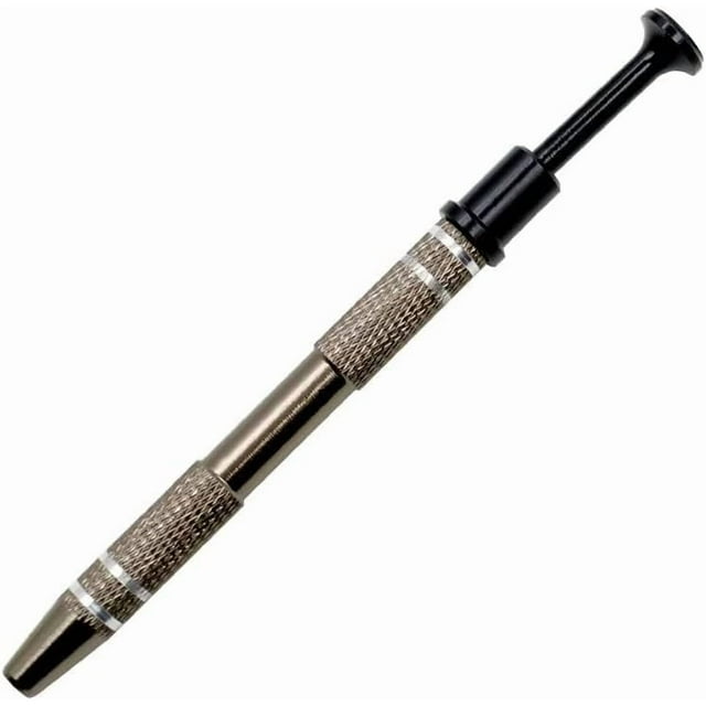 HUGFEGWE 1Pcs Extracteur de Puce IC Pièces de Composants Électroniques Prise Attrapeur Vis Préleveur Pinces Outil de Prise Métal Pince à Main Outils de Réparation CJB91-123328