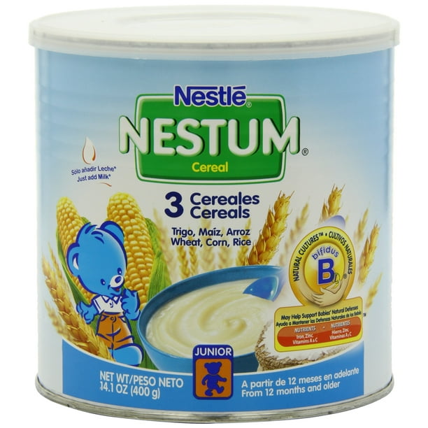 Nestle Nestum 3 Cereals, 14.1Ounce (Pack of 6) NEW
