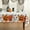 White,orange, variant on Halloween Tablecloth 60×104 Inch Rectangular, Jack-O-Lantern Pumpkin Cobweb Scary Themed Pink Washable Table Cover for Party Picnic Dinner Decor