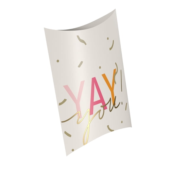 American Greetings Pillow Box Gift Card Holder for Birthday