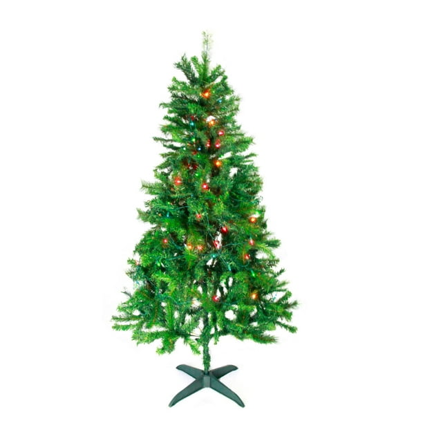 6' Valley Pine Christmas Tree - Prelit - Walmart.com ...