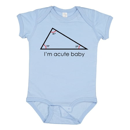 

Inktastic Acute (triangle) Baby Gift Baby Boy or Baby Girl Bodysuit