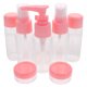 thumbnail image 1 of unbranded 1Jgo Kit De Plásticas Para Viaje Con Estuche De Transporte Y Atomizador Rosa, 1 of 7