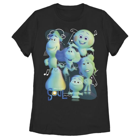 Women's Soul All Kinds of Souls Graphic Tee Black X Large