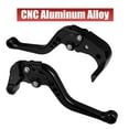 thumbnail image 2 of Unique Bargains 1 Pair Motorcycle Brake Clutch Levers Adjustable Folding CNC for Suzuki GSXR 600 750 1000 GSXR600 Black, 2 of 6
