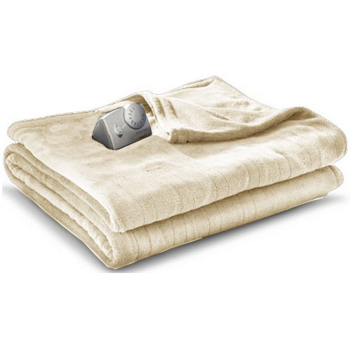 Biddeford MicroPlush Analog Electric Heated Blanket Twin Full Queen