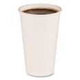 thumbnail image 2 of Paper Hot Cups 16 oz, White, 20 Cups/Sleeve, 50 Sleeves/Carton, 2 of 4