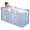 Grey, variant on SUSUchens Collapsible Portable Family Soaking Tub for Adults,45" Large Foldable Bathtub for Shower Stall,Non-inflatable Spa Tub for Hot, Ice Bath,No Installation Required (Grey)