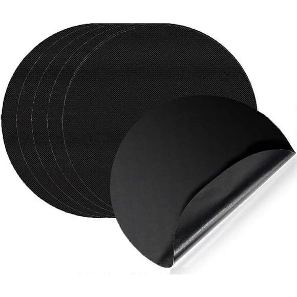 7Pcs Non-stick Pan Liner Baking Mat Cooking Kitchen Non Stick Liner Teflon Mat Reusable Durable Heat Resistant 24cm Diameter Mat High Temperature Cook