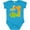 Turquoise, variant on Inktastic Happy Dinosaur First Birthday-green Boys or Girls Baby Bodysuit