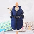 thumbnail image 3 of Pet Dogs Warm Clothes Waterproof Small Big Dog Jacket Autumn Winter Pet Dog Skiing Coat Clothing With Harness Chest Strap, 3 of 8
