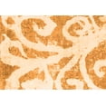thumbnail image 1 of Ahgly Company Indoor Rectangle Abstract Orange Modern Area Rugs, 7' x 9', 1 of 4