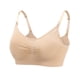 thumbnail image 4 of Sujetador de lactancia Mujer Embarazo Postparto Ropa interior Sujetador sin costuras, Beige, L Inevent AP001133-02, 4 of 7