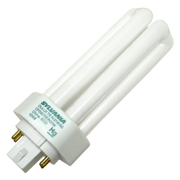 Sylvania 21102 - CF26DT/E/IN/21W/841/SS/ECO Triple Tube 4 Pin Base Compact Fluorescent Light Bulb