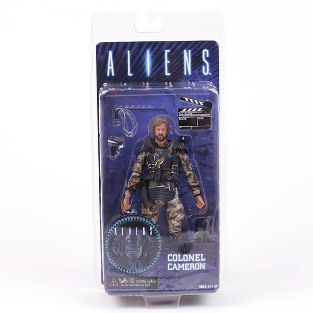 NECA Alien - Figura de guerrero con rejilla, juguete coleccionable zhangyuxiang unisex