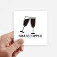 thumbnail image 1 of Outline Of Grass Hopper Sticker Square Waterproof Stickers Wallpaper Car Decal, 1 of 1