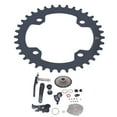thumbnail image 1 of Flywheel Bike  Kit,  Speed Control 10 Speed Groupset Aluminium Alloy Crank High Strength  For Bike Conversion, 1 of 7