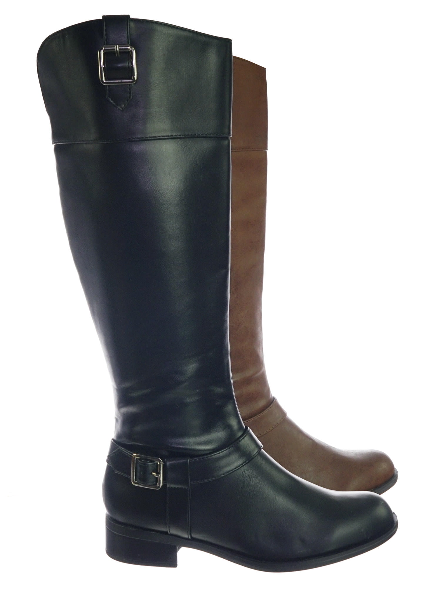 SODA - Carpet by Soda, Womens Fashion Riding Boot w Harness and Block ...
