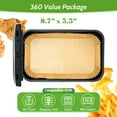 thumbnail image 3 of Forros de papel Air Fryer Tripho 360 unidades, 22 x 14 cm, sin blanquear, 3 of 7