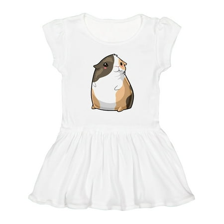 

Inktastic Cute Short Hair Guinea Pig Girls Toddler Dress