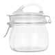 thumbnail image 1 of Frascos de vidrio para cocina con tapa para miel, encurtidos, vacíos, transparentes, herméticos, para almacenar alimentos, 500 ml, 1 of 7