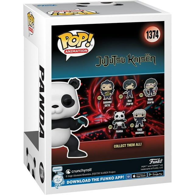 Funko Pop! Animation Jujutsu Kaisen - Panda (Flocked) Vinyl Figure