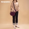 thumbnail image 5 of Montana West Large Crossbody Bags for Women Bum Bag Sling Purse with Adjustable Strap, Purple, 5 of 6