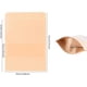 thumbnail image 2 of Bolsas de papel kraft resellables con ventana transparente mate, bolsas de almacenamiento de alimentos con cierre hermético versátiles para productos secos, regalos de boda y cápsulas de café,, 2 of 6