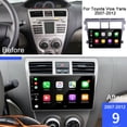 thumbnail image 2 of LICHENGTAI Car Stereo for Toyota Vios Yaris 2007-2012 with Wireless Carplay Android Auto, 9-inch Touch Screen Car Audio Radio Support SWC, Bluetooth, Wifi, AHD Camera, 2+32G, 2 of 10