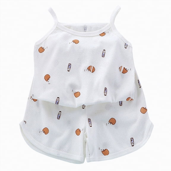 OYXSER Summer Toddler Girl Clothes 1T 2T 3T 4T 5T T-Shirt Tee Tops Shorts Ribbed Knit Cute Outfits Set 2pcs Shorts Outfits Set, White 6-7Y