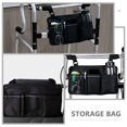 thumbnail image 4 of OULII Practical Black Oxford Cloth Armrest Pouch Side Storage Organizer, 4 of 7