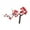 Color:Red, variant on Chinese Artificial Plum Blossom Bonsai Silk Flowers for 2023 New Year Home Hotel Office Wedding Party Table Garden Decor