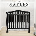 thumbnail image 3 of Dream On Me Naples 4-in-1 Convertible Mini Crib, Black, 3 of 13