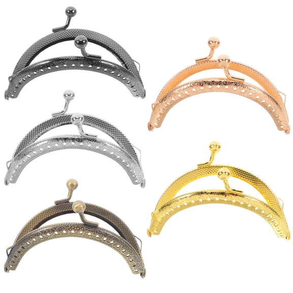 Mobestech 5-Piece Semi Circle Embossing Tool Set for Purse Kiss Lock Crafting and Projects
