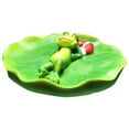 thumbnail image 2 of Simulation Water Floating Frog Ornament Animals Figurine Garden Statue Crafts Decor DIY Pool Accessories for Tabletop Shelf Office, 2 of 8