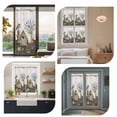 thumbnail image 7 of Vintage Flowers Window Privacy Film, Wooden Birds Retro Art Farmhouse Static Cling UV Sun Blocking Heat Control Window Tint Day and Night, Non-Adhesive One Way Windows Privacy Cover 35.4''x78.7'', 7 of 7